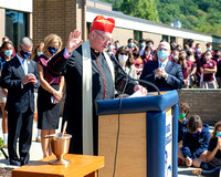 Cardinal Dolan visits Burke Catholic Academy and the John S. Burke Catholic High School